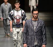 &bdquo;Dolce & Gabbana&ldquo; 2016 m. pavasario-vasaros kolekcijos modelis