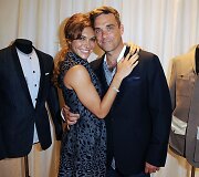 Robbie Williamsas ir Ayda Field &scaron;venčia trečiąsias santuokos metines