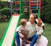 Viktorija Siegel su dukra Nicole