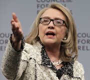 Buvusi JAV valstybės sekretorė Hillary Clinton