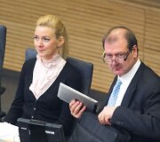 Vitalija Vonžutaitė ir Viktoras Uspaskichas
