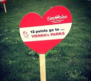 Eurovizijos dvasia jaučiama ir Vienos parkuose