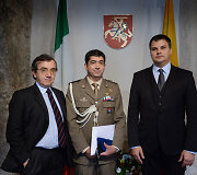 Filippo Camporesi akreditacijos ceremonija