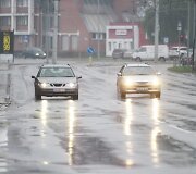 Lietingas &scaron;e&scaron;tadienis Vilniuje
