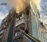 Rusija ap&scaron;audė Ternopilį