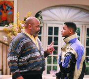 Jamesas Avery ir Willas Smithas seriale &bdquo;The Fresh Prince of Beal-Air&ldquo;