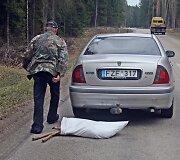 Avarijos vietoje