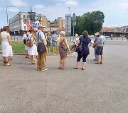 Reginos Navickienės vedama ekskursija