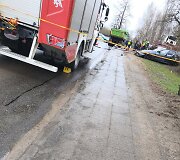 Avarija Vilniuje, Pramonės gatvėje