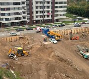 Įvykio vietoje Konstitucijos pr.