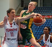Europos moterų krep&scaron;inio čempionatas: Lietuva &ndash; Turkija