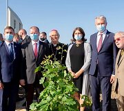 Memorialo Lietuvos partizanams Kryžkalnyje atidengimo i&scaron;kilmės