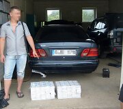 Sučiupta cigarečių kontrabanda