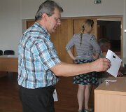 Balsavimas Panevėžio rajono savivaldybėje