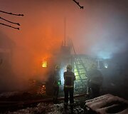 Rusijos atakos padariniai Kyjive 
