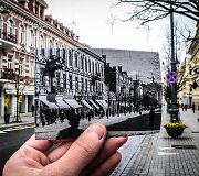 Fotoprojekto &bdquo;Žvilgsnis į praeitį&ldquo; kadras