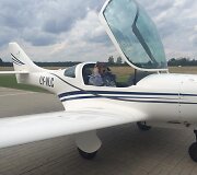 Marius Jampolskis ruo&scaron;iasi skrydžiui