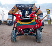 &bdquo;Izotono sportas&ldquo; ekipažas &bdquo;Rallye du Maroc&ldquo; penktame etape