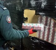 Vairuotojo i&scaron; Lietuvos vežta cigarečių kontrabanda Lenkijoje