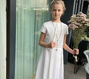 Nijolės Pareigytės-Rukaitienės dukra Patricija priėmė Pirmąją Komuniją