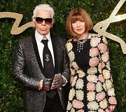 Karlas Lagerfeldas ir Anna Wintour