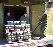 Lietuvos kariuomenė policijai perdavė apie pusę milijono automatiniams &scaron;autuvams skirtų &scaron;audmenų.
