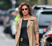 Jennifer Lopez serialo &bdquo;Shades of Blue&ldquo; filmavimo aik&scaron;telėje 