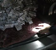 Sulaikyta cigarečių kontrabanda