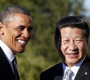 JAV prezidentas Barackas Obama ir Kinijos prezidentas Xi Jinpingas