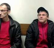 Viktoras Kijenko (kairėje) ir Edgaras Aleksandrovas