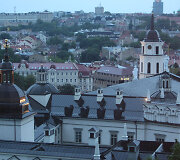Gedimino kalnas i&scaron;leistuvių &scaron;e&scaron;tadienio rytą