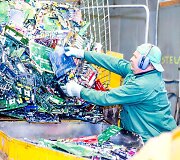 &bdquo;EMP recycling&ldquo; elektronikos ir kitų atliekų perdirbimo gamykloje. 