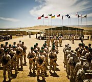 Karių pasikeitimo ceremonija Čagčarane