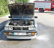 Apdegęs &bdquo;Audi&ldquo; automobilis