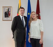 Rūta Meilutytė ir Artūras Zuokas