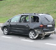 Avarija Dubijos ir Serbentų gatvėje