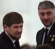 Ramzanas Kadyrovas ir Adamas Delimkhanovas