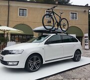 &bdquo;&Scaron;koda Rapid Spaceback&ldquo; pristatymas Veronoje
