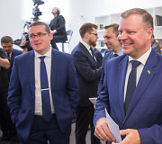 Skirmantas Malinauskas ir Saulius Skvernelis