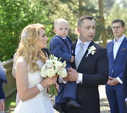 Tomo Beržinsko ir Natalijos Kondrotienės vestuvių akimirka