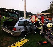 BMW avarija saulėtekyje 