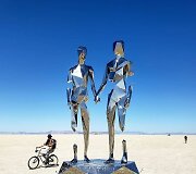 &bdquo;Burning Man&ldquo; festivalis