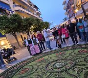 Italijoje vyksta floristinių ornamentinių kilimų festivalis, kuriame dalyvauja ir Mitkaičių kaimo bendruomenė