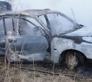 Sudegęs automobilis