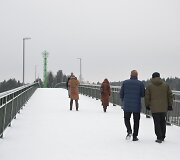 Pėsčiųjų ir dviračių tiltas Alytuje
