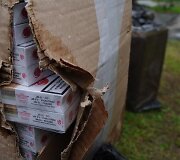 Sulaikyti cigarečių kontrabandininkai