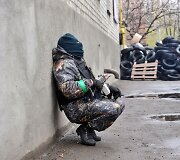 Separatistas netoli barikadų Slovjansko mieste