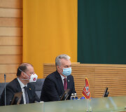 Saulius Skvernelis, Gitanas Nausėda