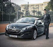 Novakas Džokovičius ir &bdquo;Peugeot&ldquo; 