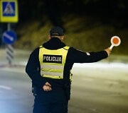Naktinis policijos reidas Vilniaus mieste